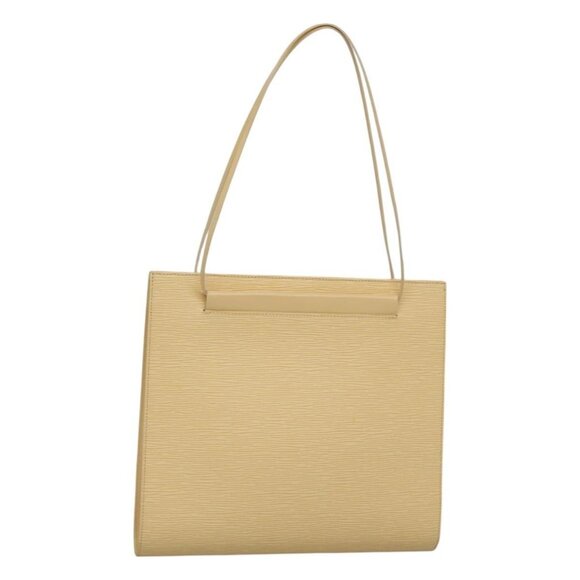LOUIS VUITTON Epi Saint Tropez Shoulder Bag Cream M5246A LV Auth - Picture 1 of 16